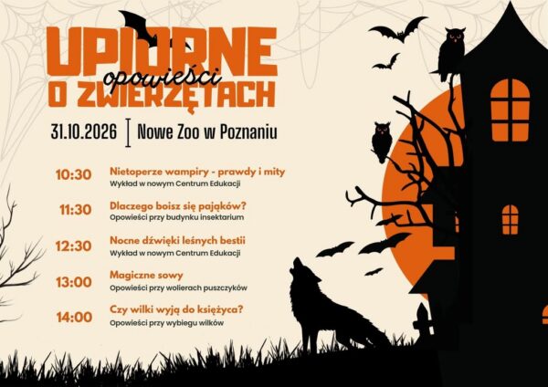Październik w Nowym Zoo kończymy serią tematycznych spotkań edukacyjnych. 🍂🧠 Przez cały dzień będzie można…